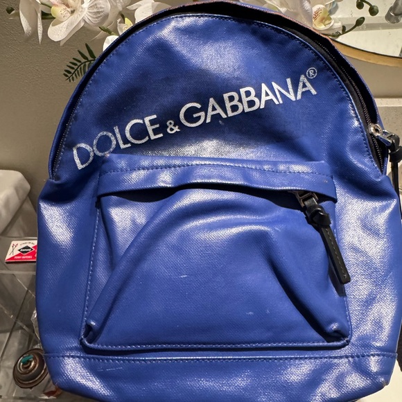 Dolce & Gabbana Royal Blue Backpack